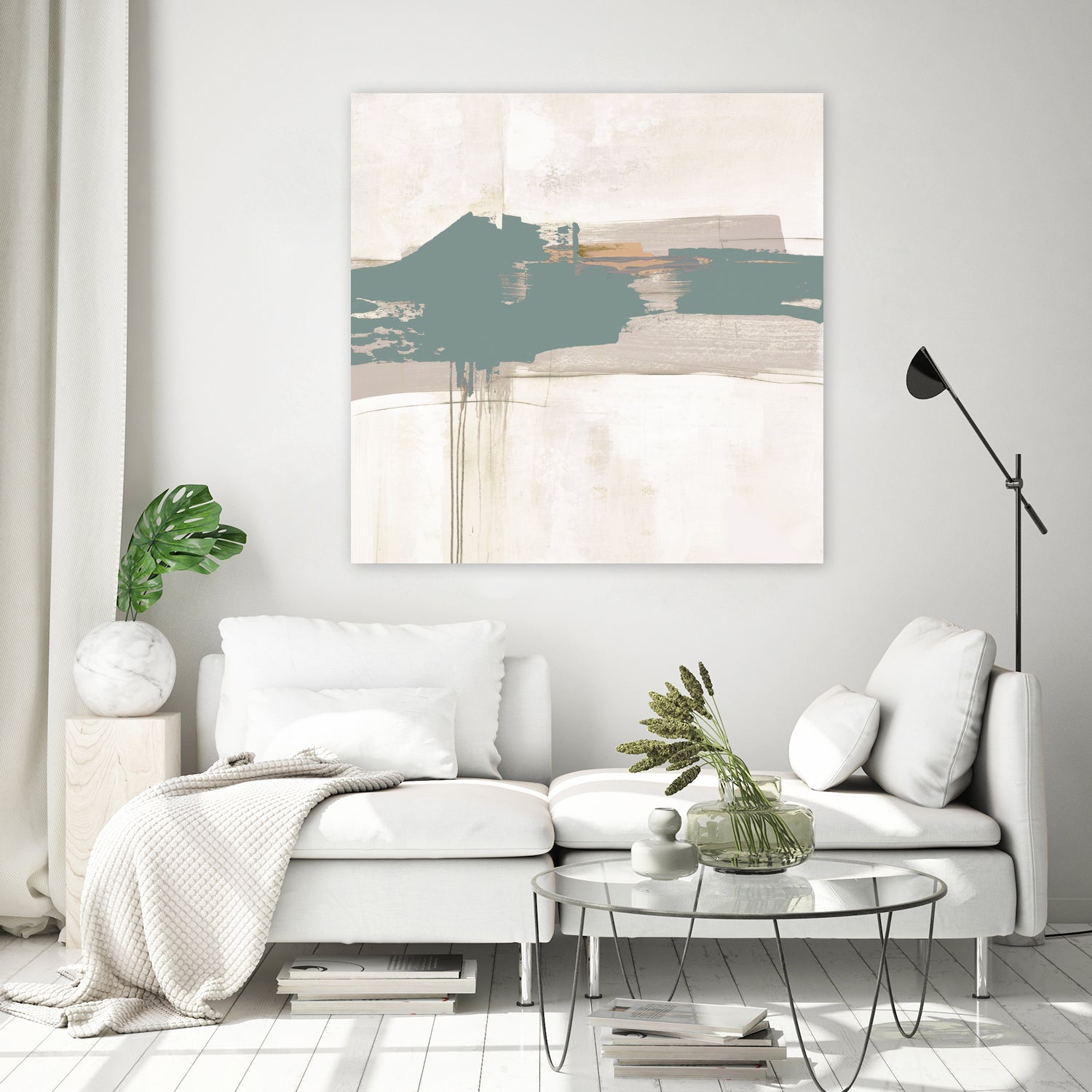 Complex Mind III by Daleno Art on GIANT ART - green abstract