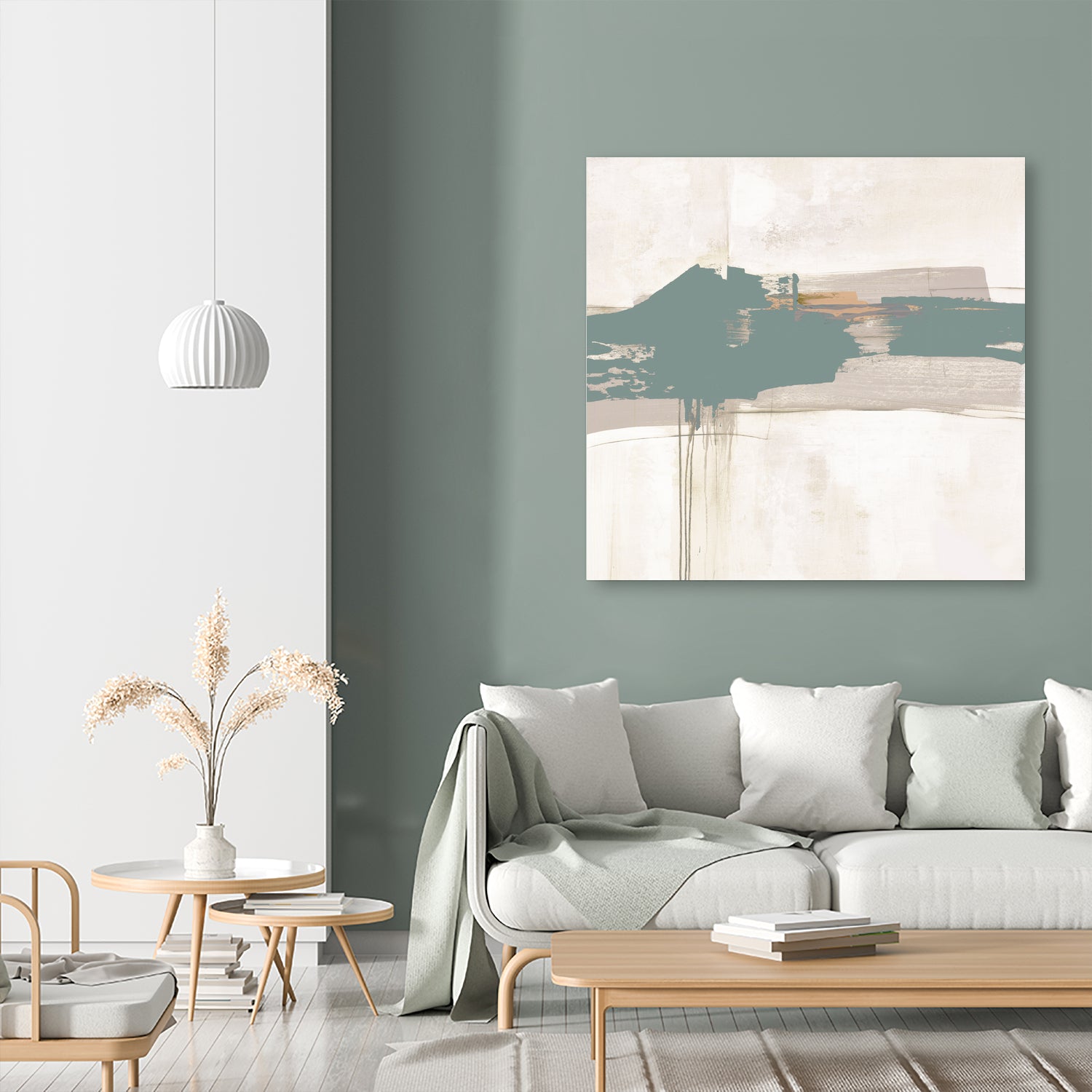 Complex Mind III by Daleno Art on GIANT ART - green abstract