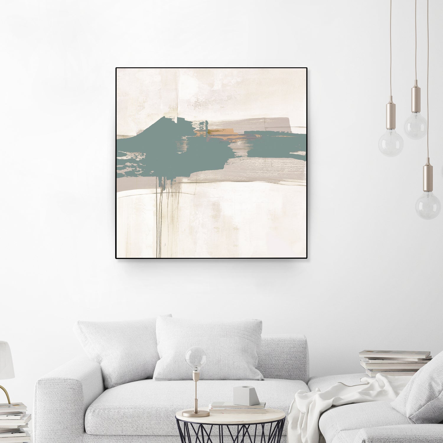 Complex Mind III by Daleno Art on GIANT ART - green abstract