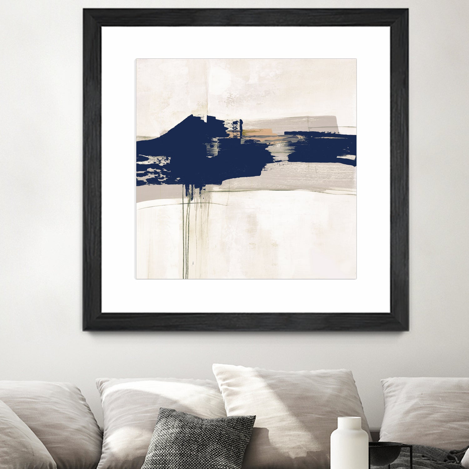 Complex Mind IV by Daleno Art on GIANT ART - blue abstract