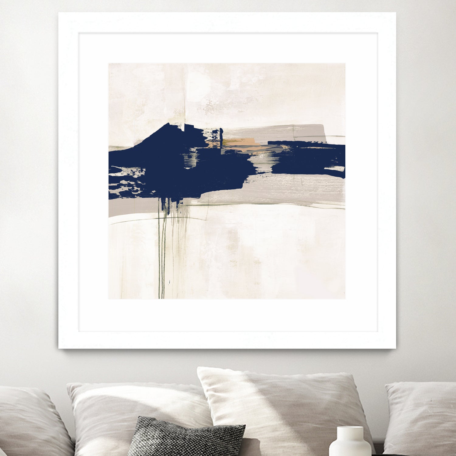 Complex Mind IV by Daleno Art on GIANT ART - blue abstract