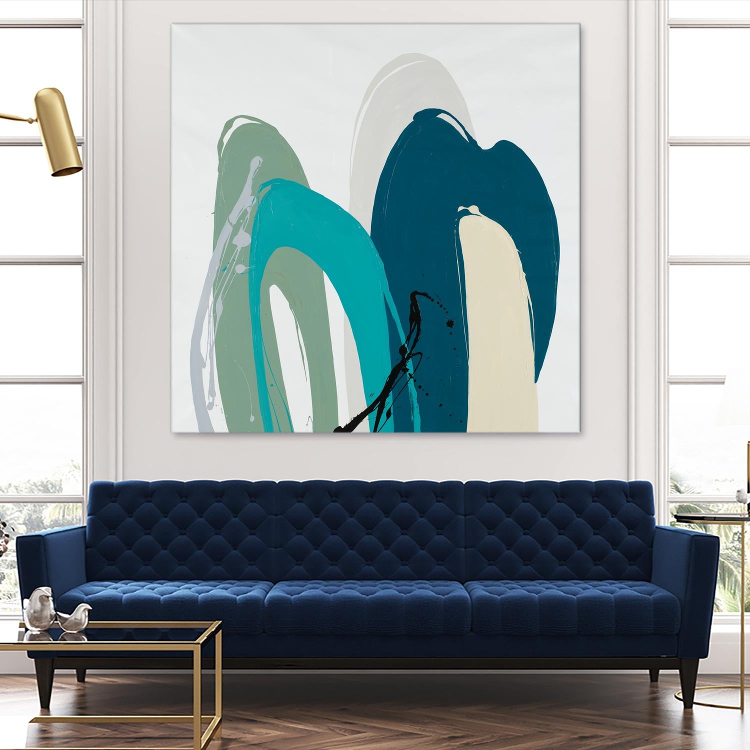 Foresighted by Daleno Art on GIANT ART - green abstract