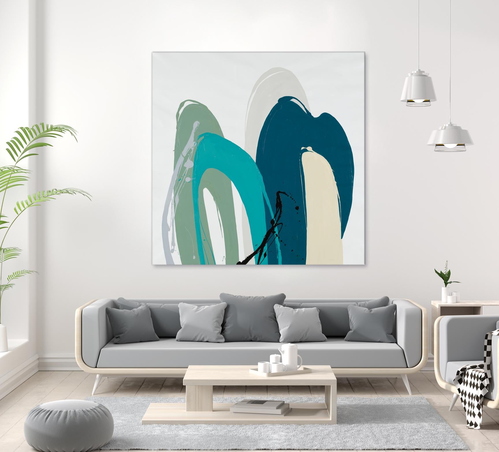 Foresighted by Daleno Art on GIANT ART - green abstract