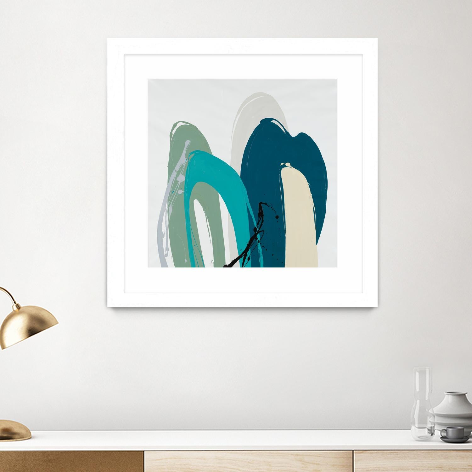 Foresighted by Daleno Art on GIANT ART - green abstract