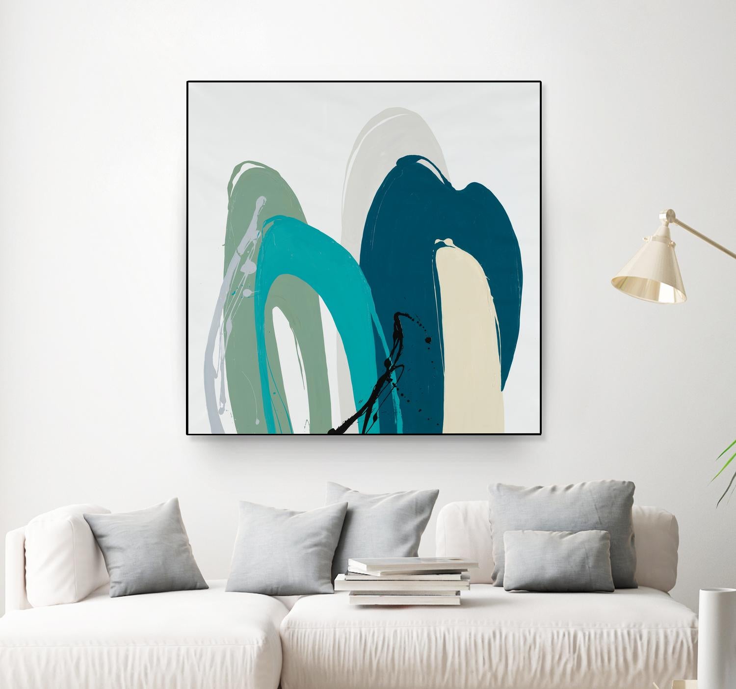 Foresighted by Daleno Art on GIANT ART - green abstract