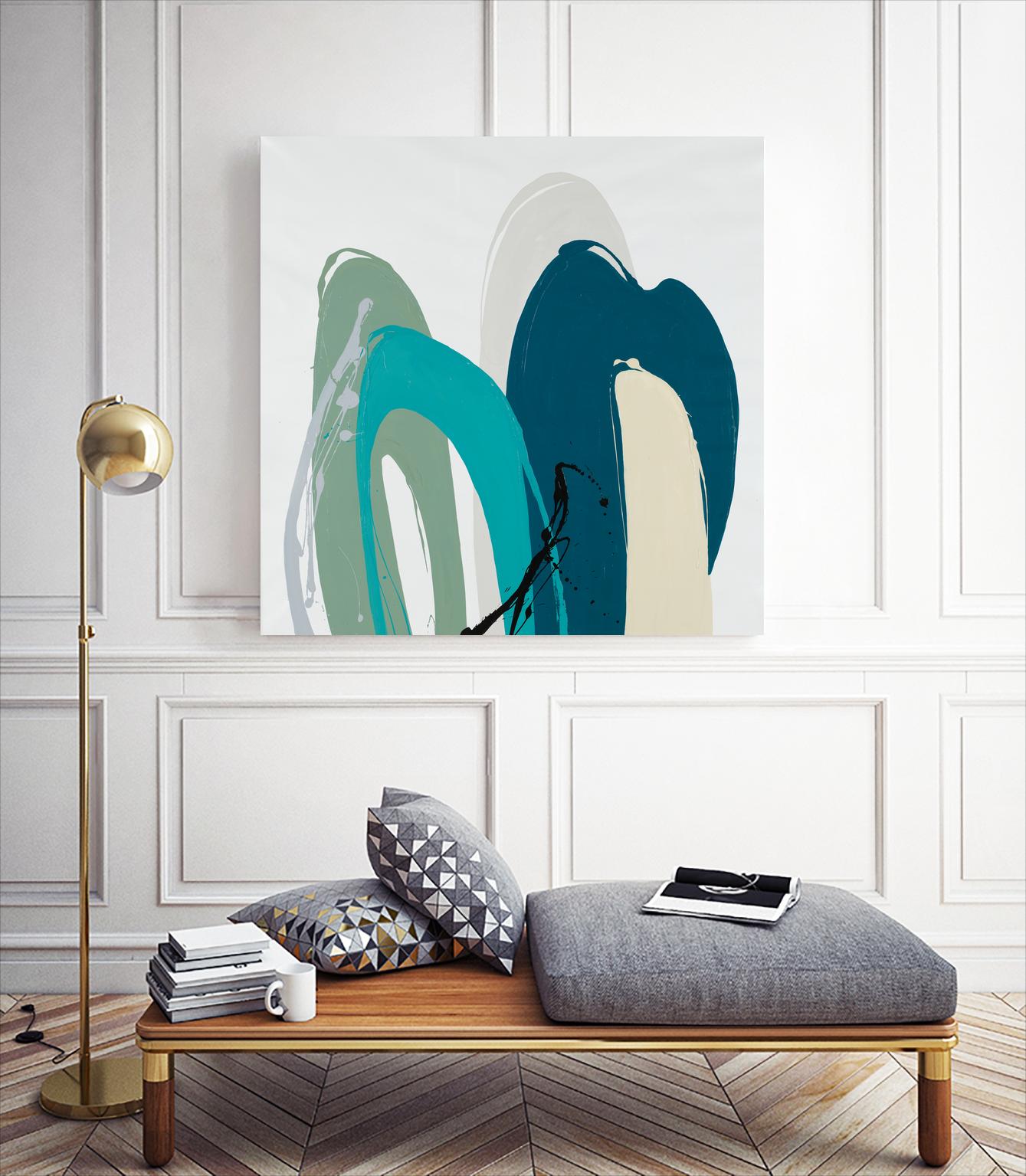 Foresighted by Daleno Art on GIANT ART - green abstract