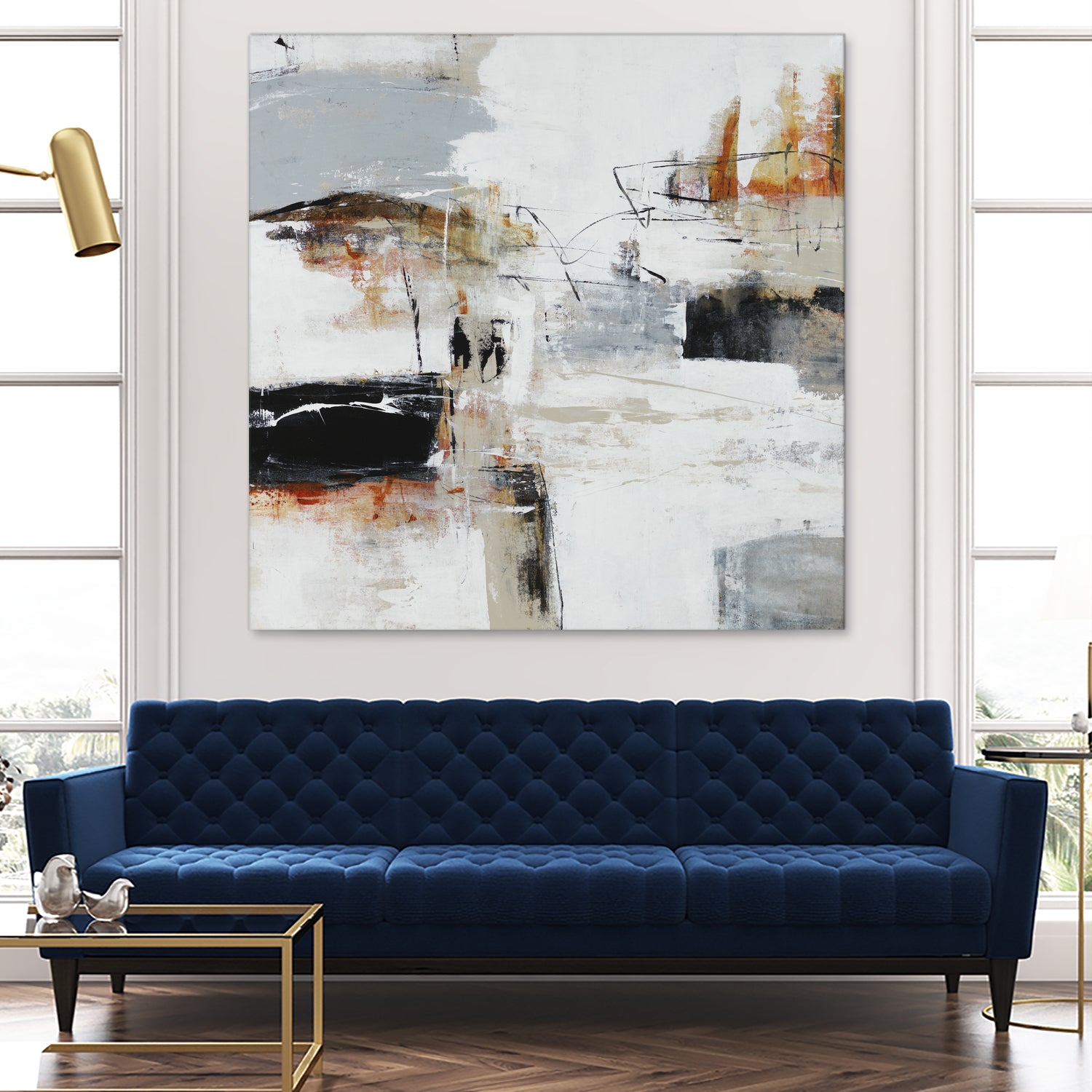 Toppling Tundra by Daleno Art on GIANT ART - multi abstract