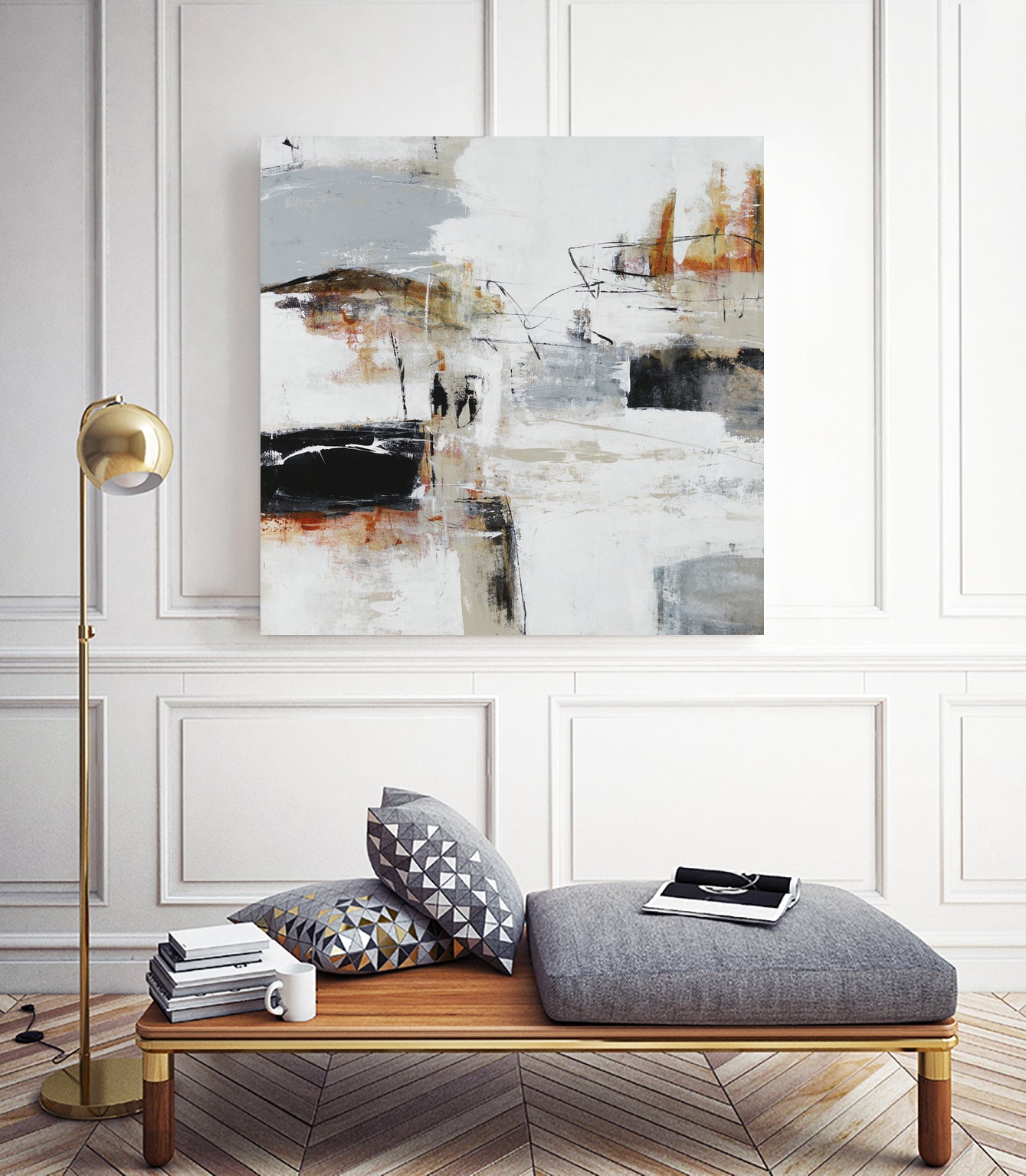 Toppling Tundra by Daleno Art on GIANT ART - multi abstract