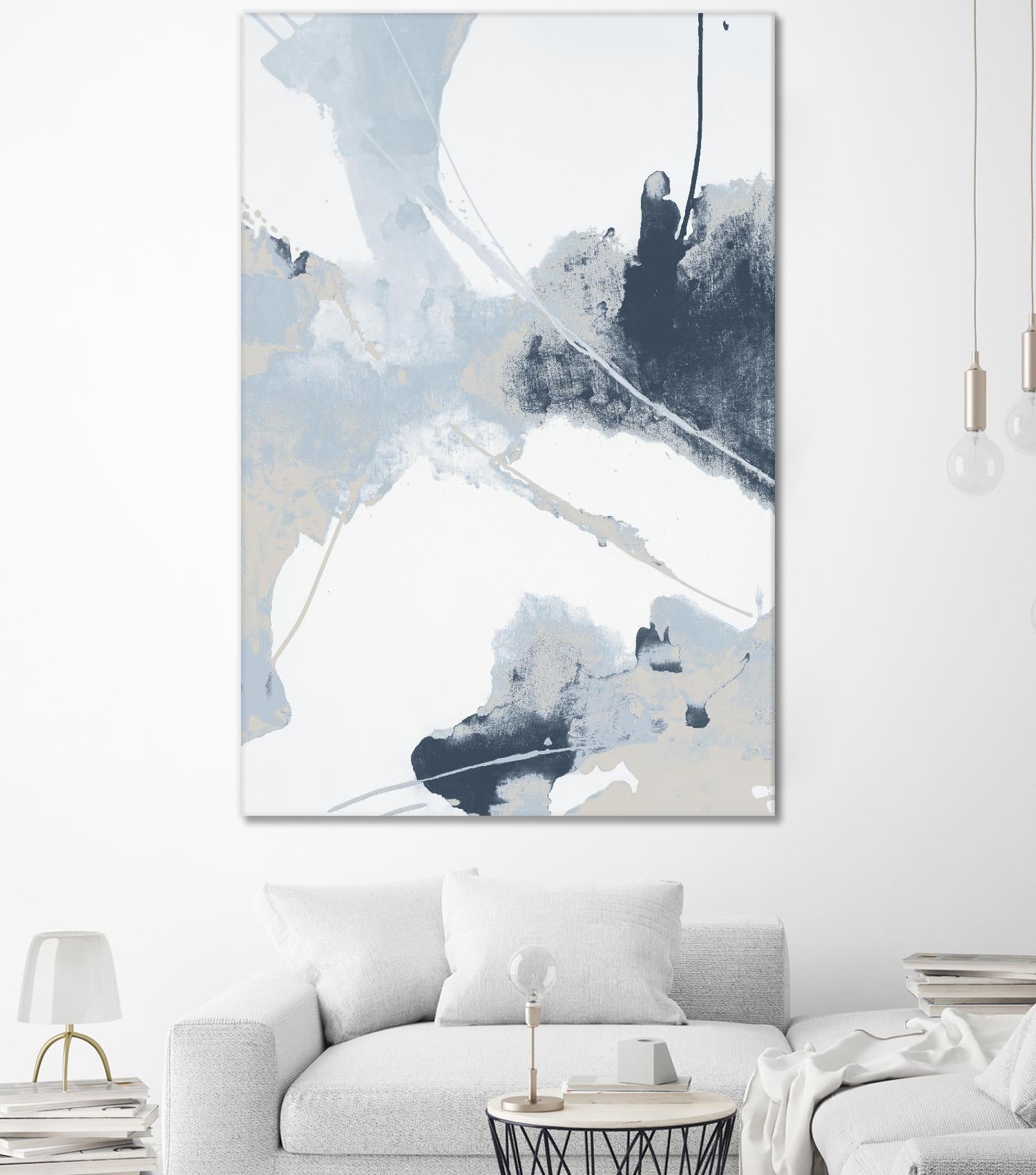 All Good Humor I by Daleno Art on GIANT ART - white abstract abstrait