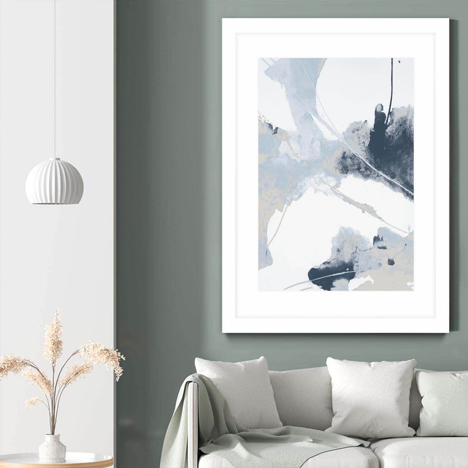 All Good Humor I by Daleno Art on GIANT ART - white abstract abstrait