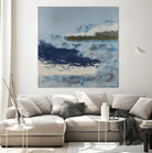 Washing to Shore by Daleno Art on GIANT ART - blue abstract abstrait