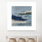 Washing to Shore by Daleno Art on GIANT ART - blue abstract abstrait