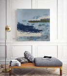 Washing to Shore by Daleno Art on GIANT ART - blue abstract abstrait