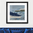 Washing to Shore by Daleno Art on GIANT ART - blue abstract abstrait