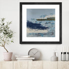 Washing to Shore by Daleno Art on GIANT ART - blue abstract abstrait