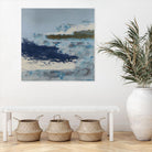 Washing to Shore by Daleno Art on GIANT ART - blue abstract abstrait