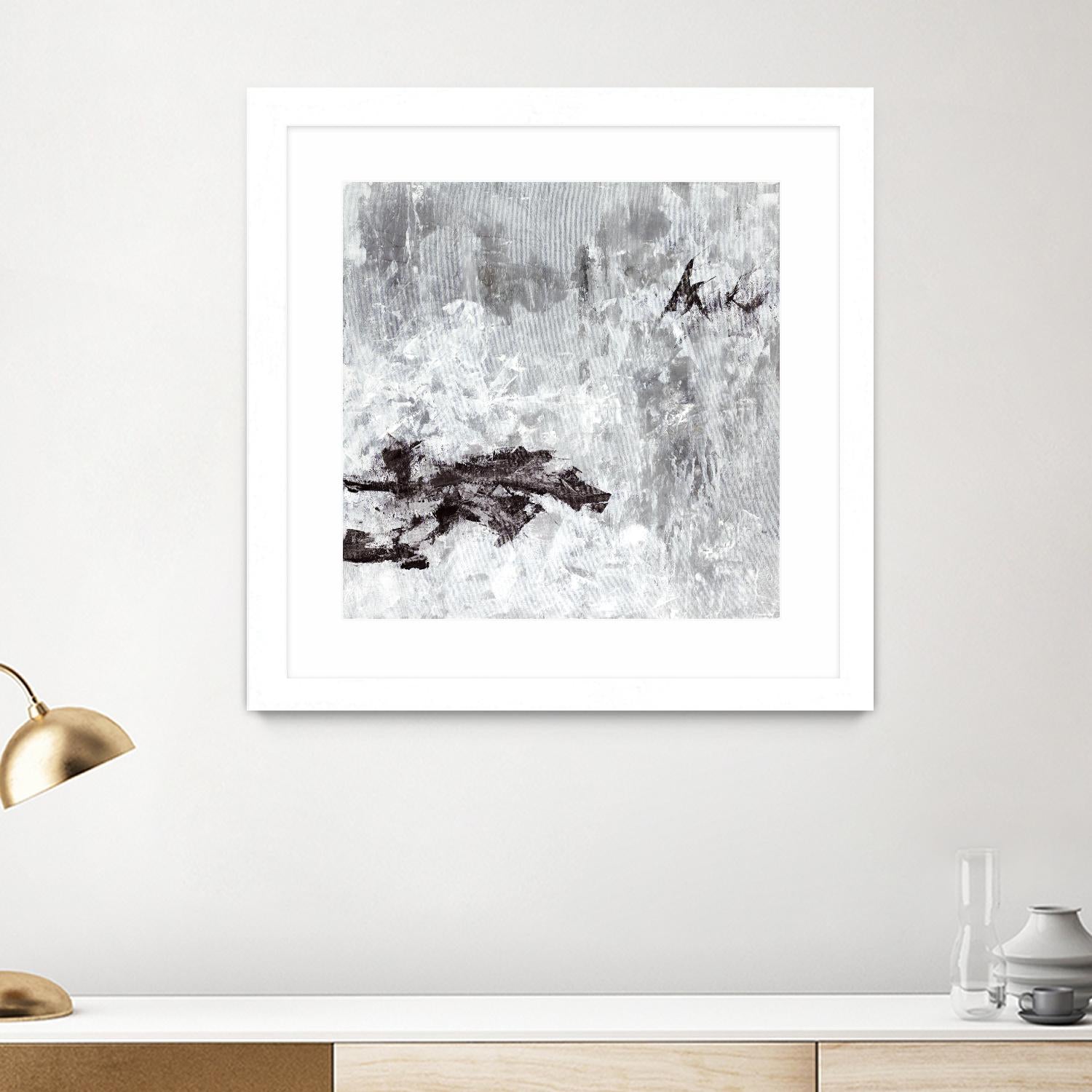 Half Beat by Daleno Art on GIANT ART - white abstract abstract