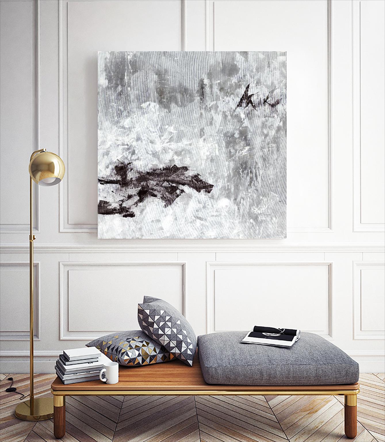 Half Beat by Daleno Art on GIANT ART - white abstract abstract