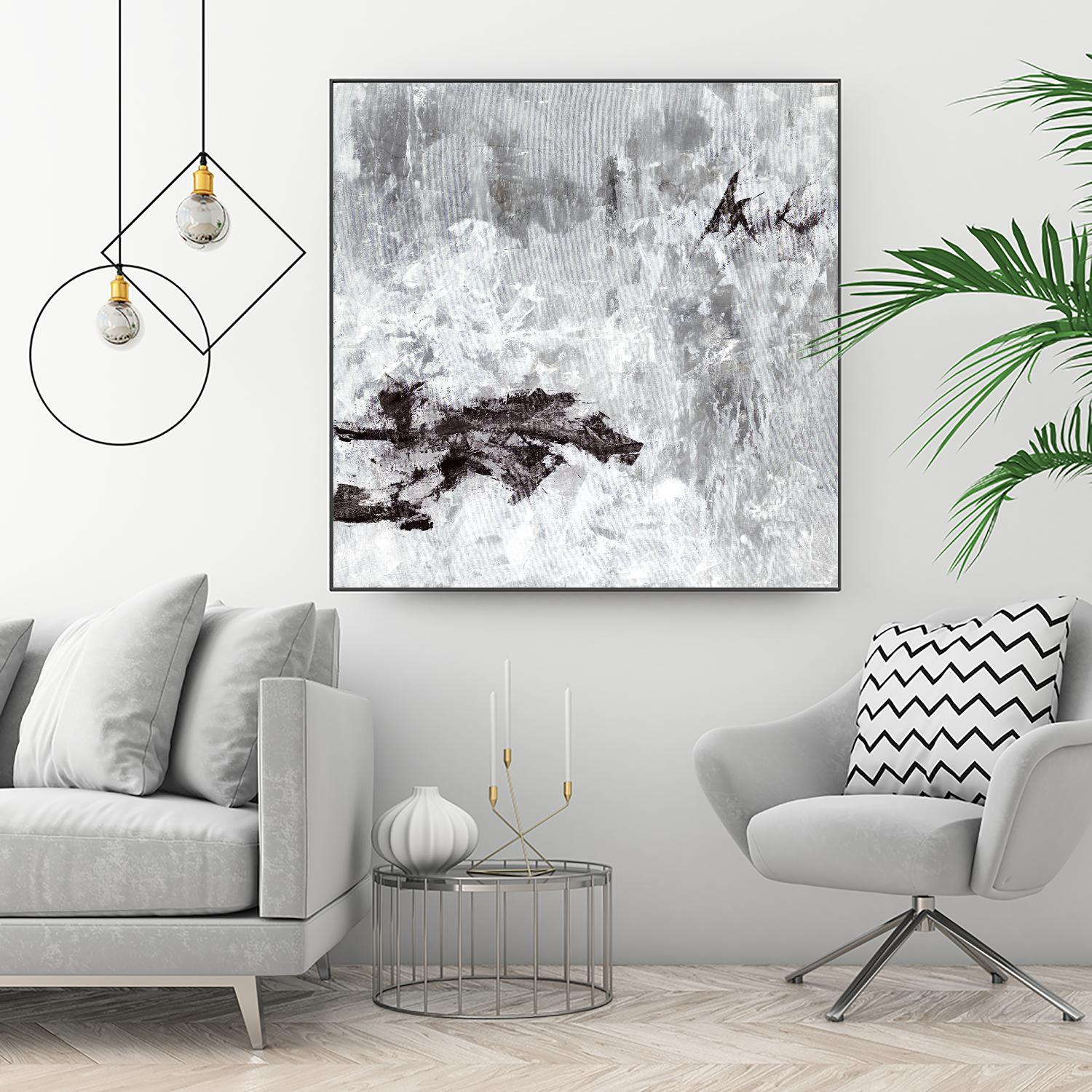 Half Beat by Daleno Art on GIANT ART - white abstract abstract