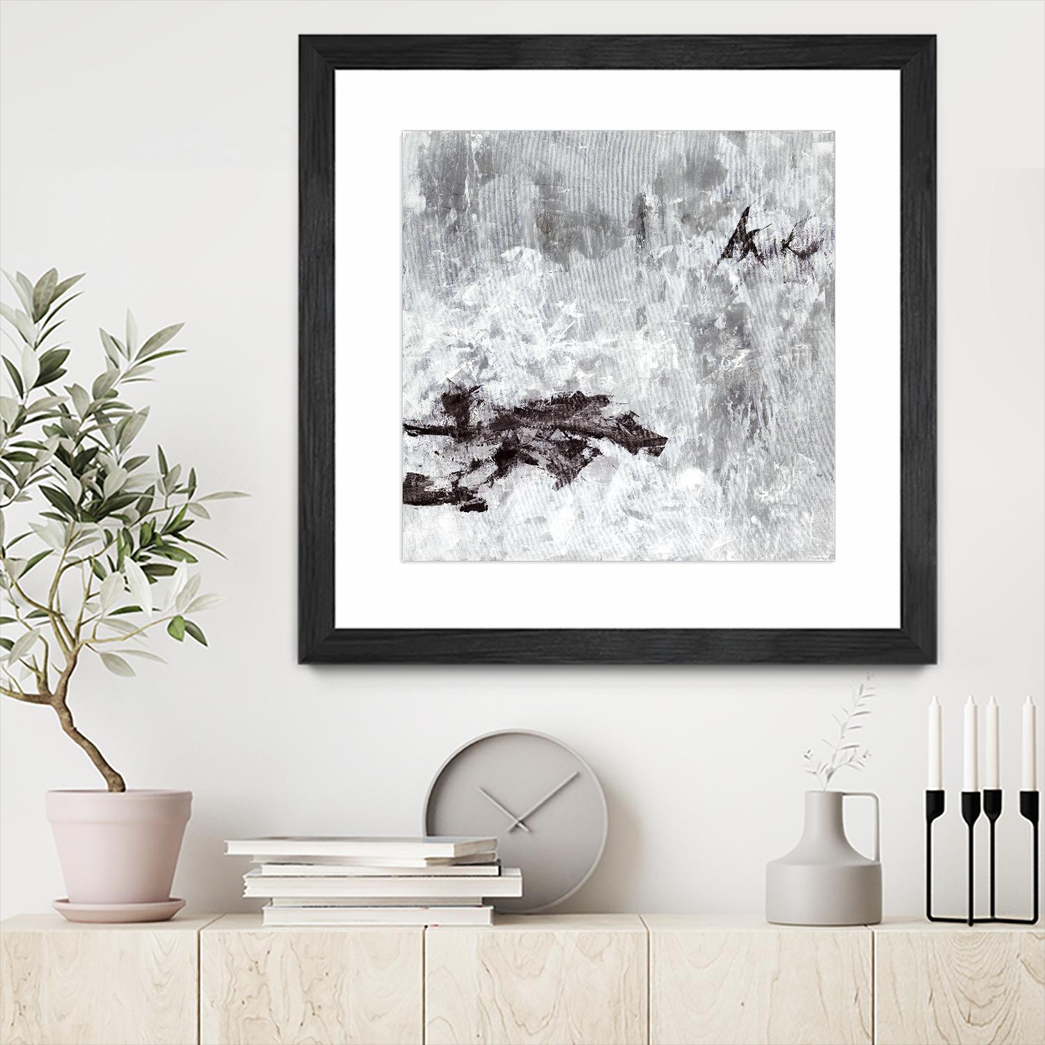 Half Beat by Daleno Art on GIANT ART - white abstract abstract