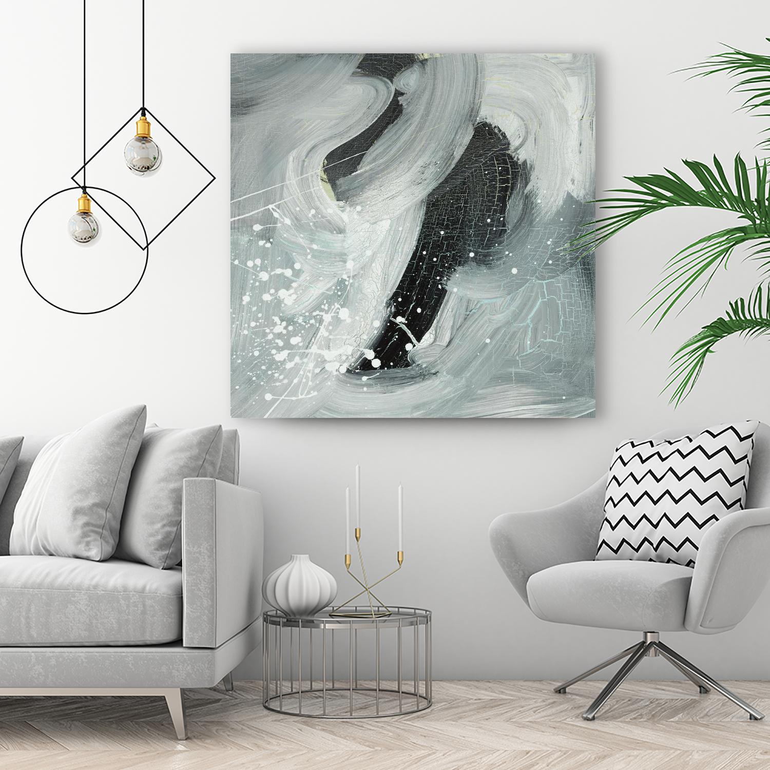 Petrify VI by Daleno Art on GIANT ART - blue abstract abstract