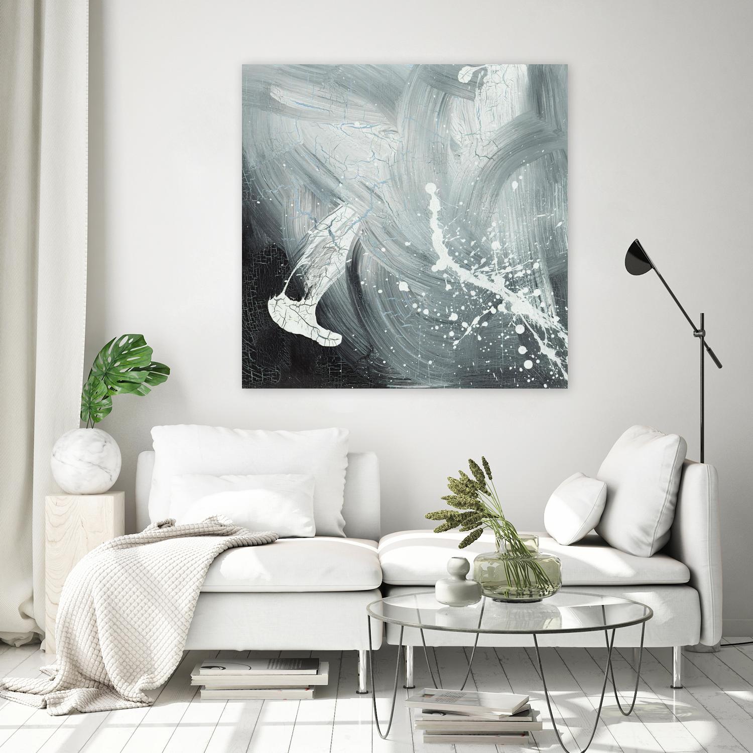 Petrify VIII by Daleno Art on GIANT ART - blue abstract abstract