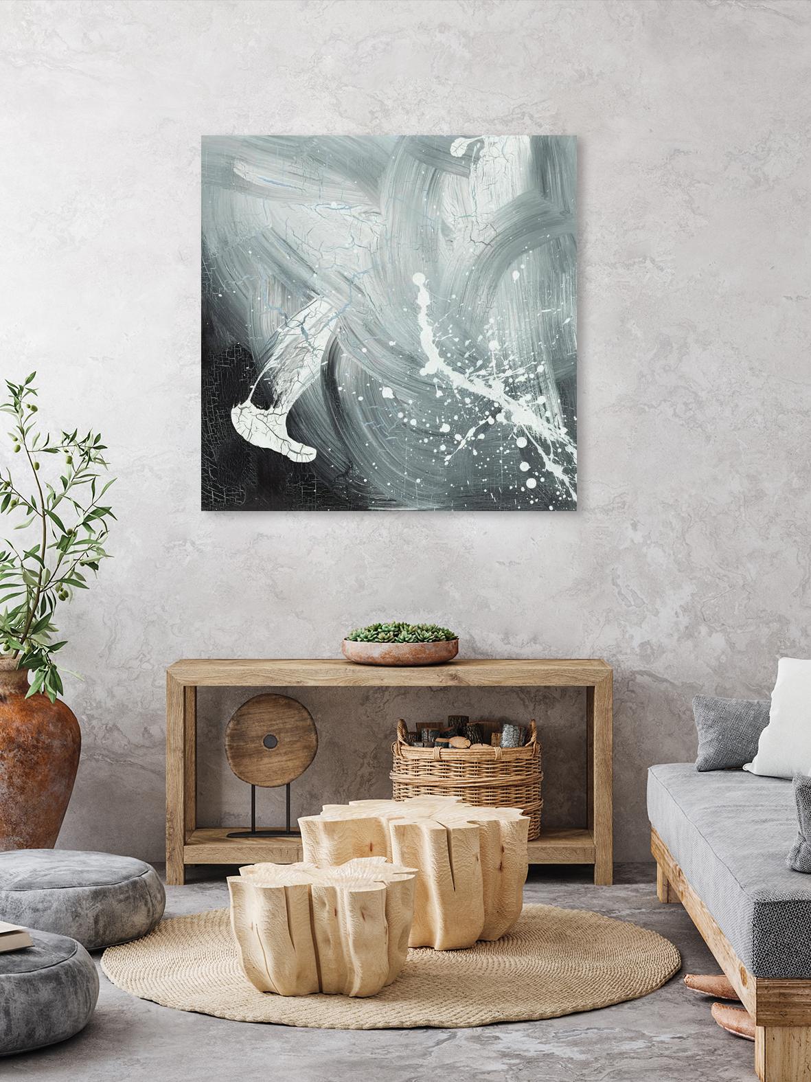 Petrify VIII by Daleno Art on GIANT ART - blue abstract abstract