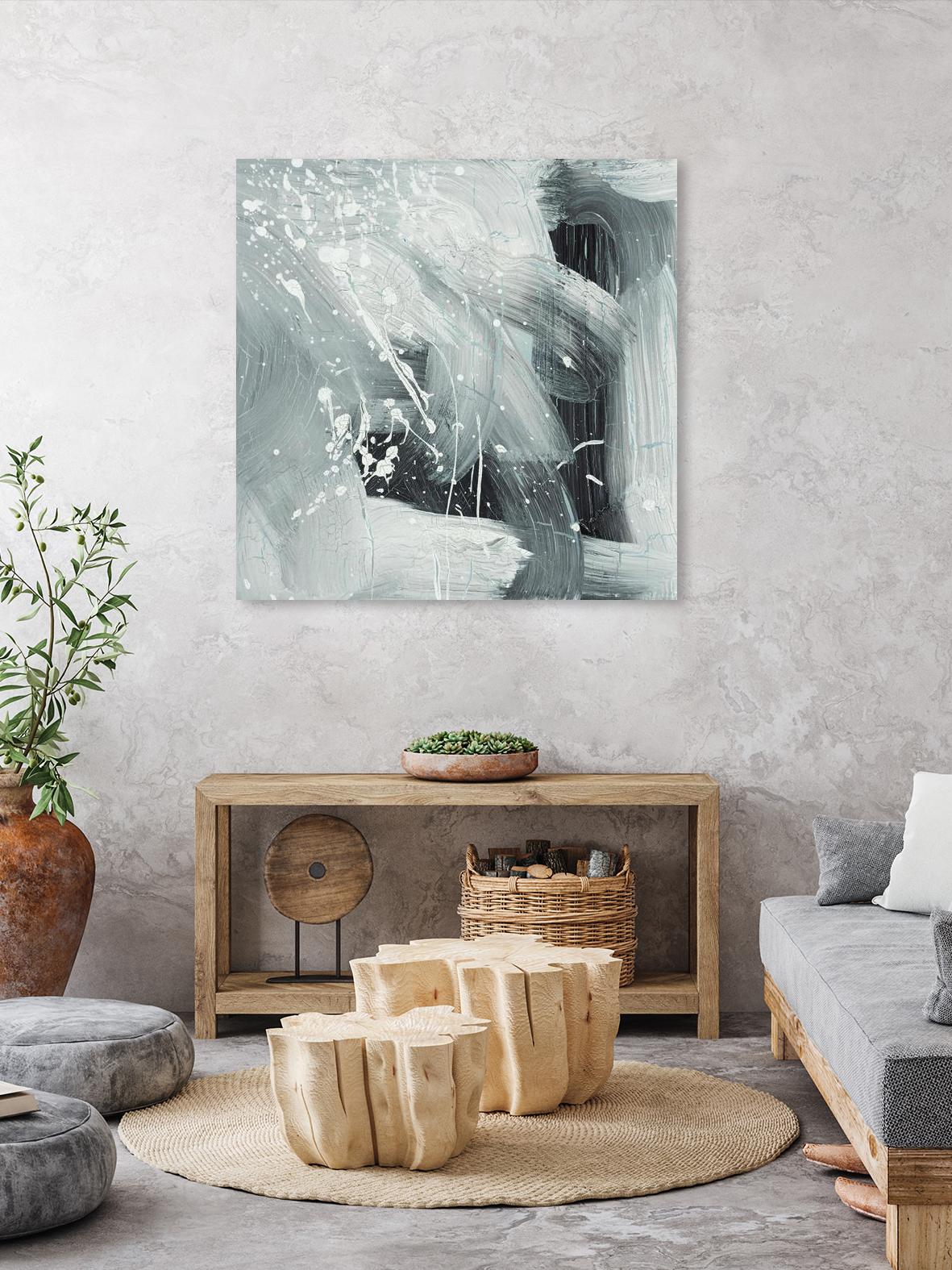 Petrify IX by Daleno Art on GIANT ART - blue abstract abstract