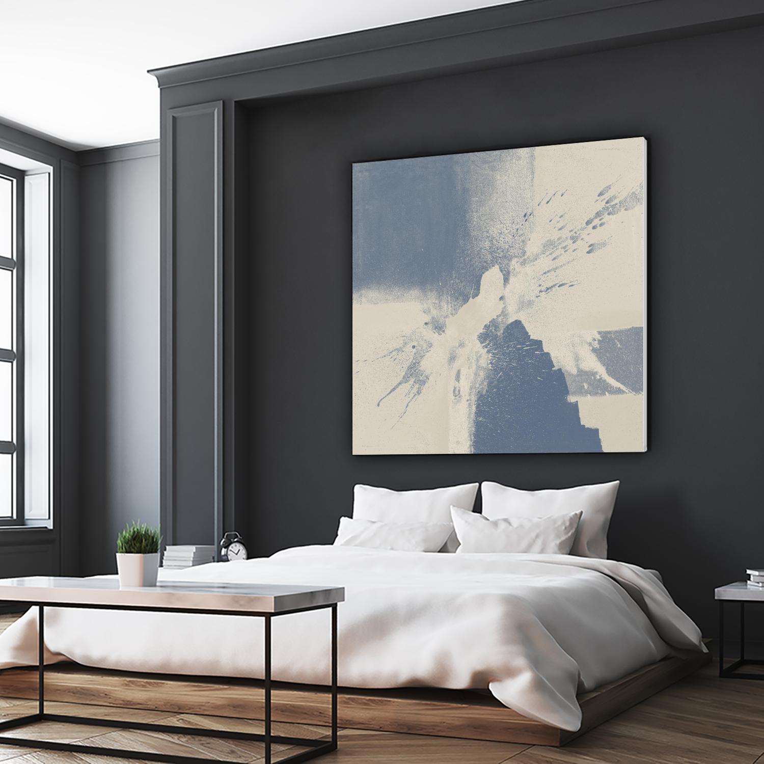 Cool Fury I by Daleno Art on GIANT ART - blue abstract abstrait