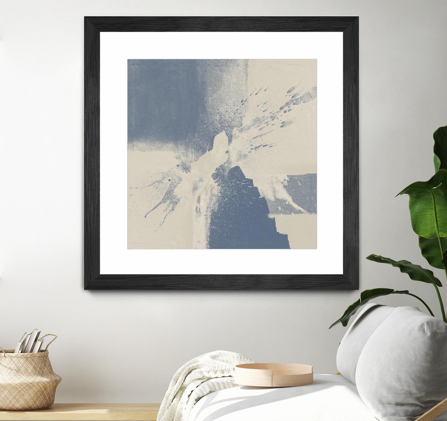 Cool Fury I by Daleno Art on GIANT ART - blue abstract abstrait