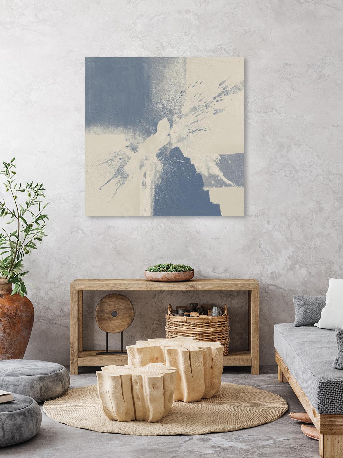 Cool Fury I by Daleno Art on GIANT ART - blue abstract abstrait