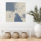 Cool Fury I by Daleno Art on GIANT ART - blue abstract abstrait