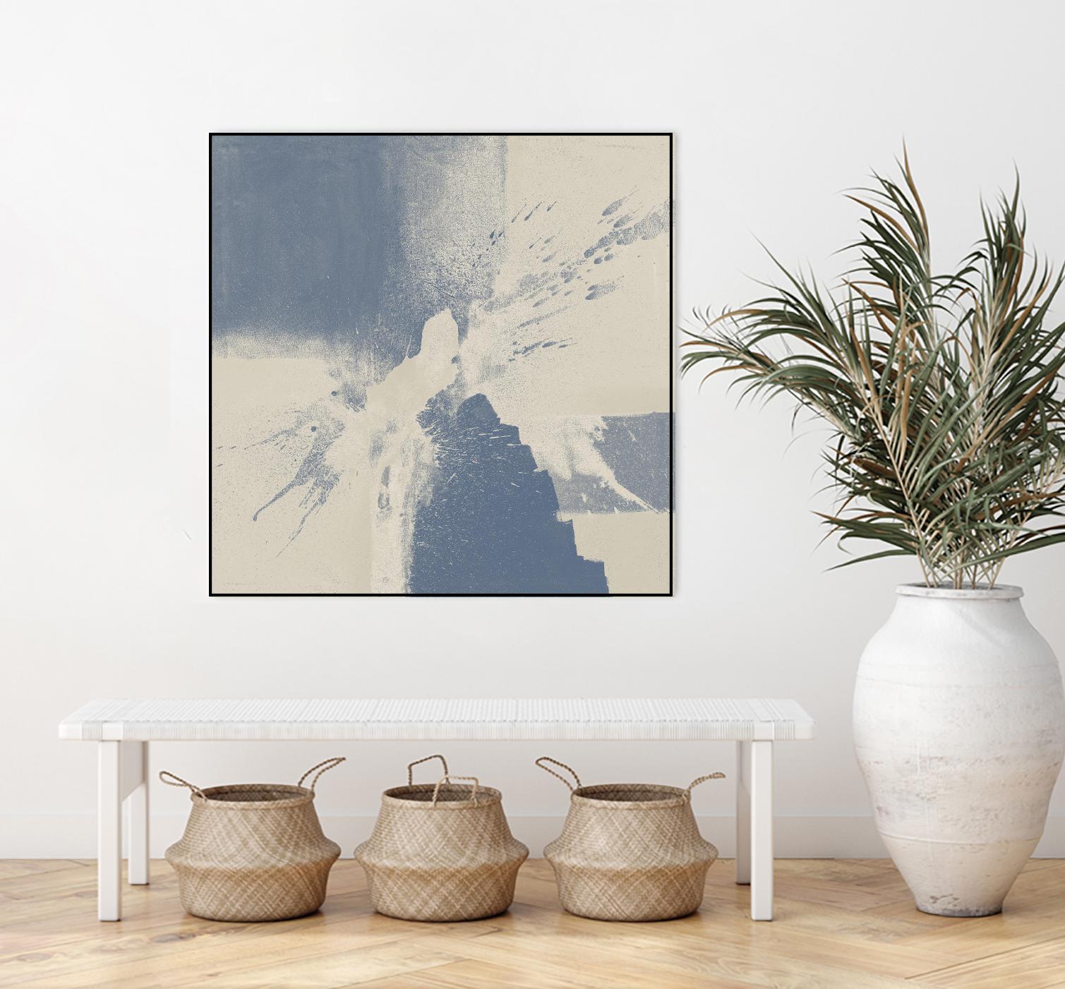 Cool Fury I by Daleno Art on GIANT ART - blue abstract abstrait