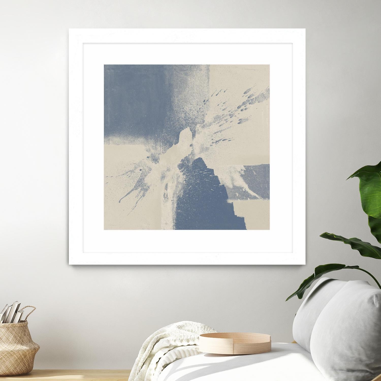 Cool Fury I by Daleno Art on GIANT ART - blue abstract abstrait