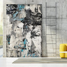 Wall Street Transactions.tif by Daleno Art on GIANT ART - blue street art abstrait