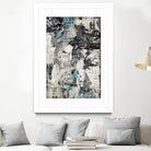 Wall Street Transactions.tif by Daleno Art on GIANT ART - blue street art abstrait