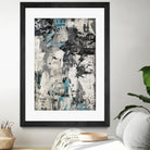 Wall Street Transactions.tif by Daleno Art on GIANT ART - blue street art abstrait