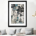 Wall Street Transactions.tif by Daleno Art on GIANT ART - blue street art abstrait