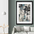 Wall Street Transactions.tif by Daleno Art on GIANT ART - blue street art abstrait