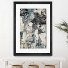 Wall Street Transactions.tif by Daleno Art on GIANT ART - blue street art abstrait