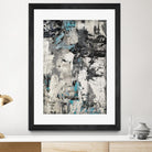 Wall Street Transactions.tif by Daleno Art on GIANT ART - blue street art abstrait