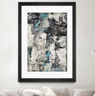 Wall Street Transactions.tif by Daleno Art on GIANT ART - blue street art abstrait