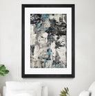 Wall Street Transactions.tif by Daleno Art on GIANT ART - blue street art abstrait