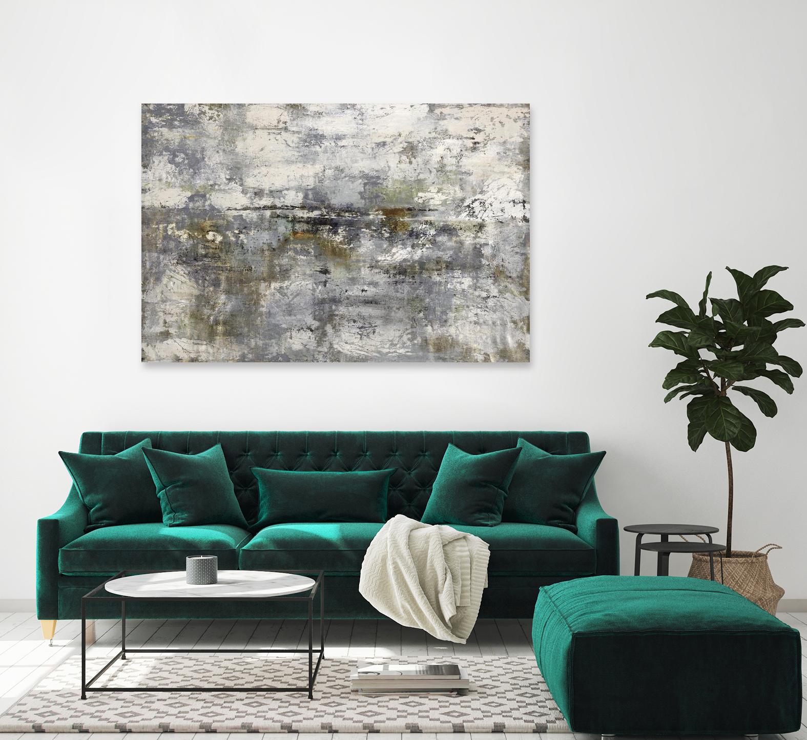 Luminous Dive by Daleno Art on GIANT ART - white abstract