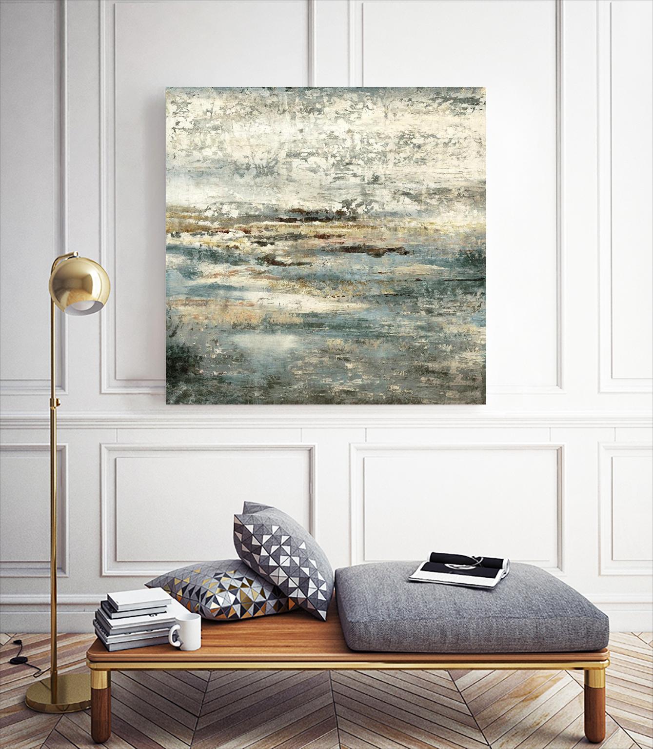 Maui Mystery by Daleno Art on GIANT ART - beige abstract