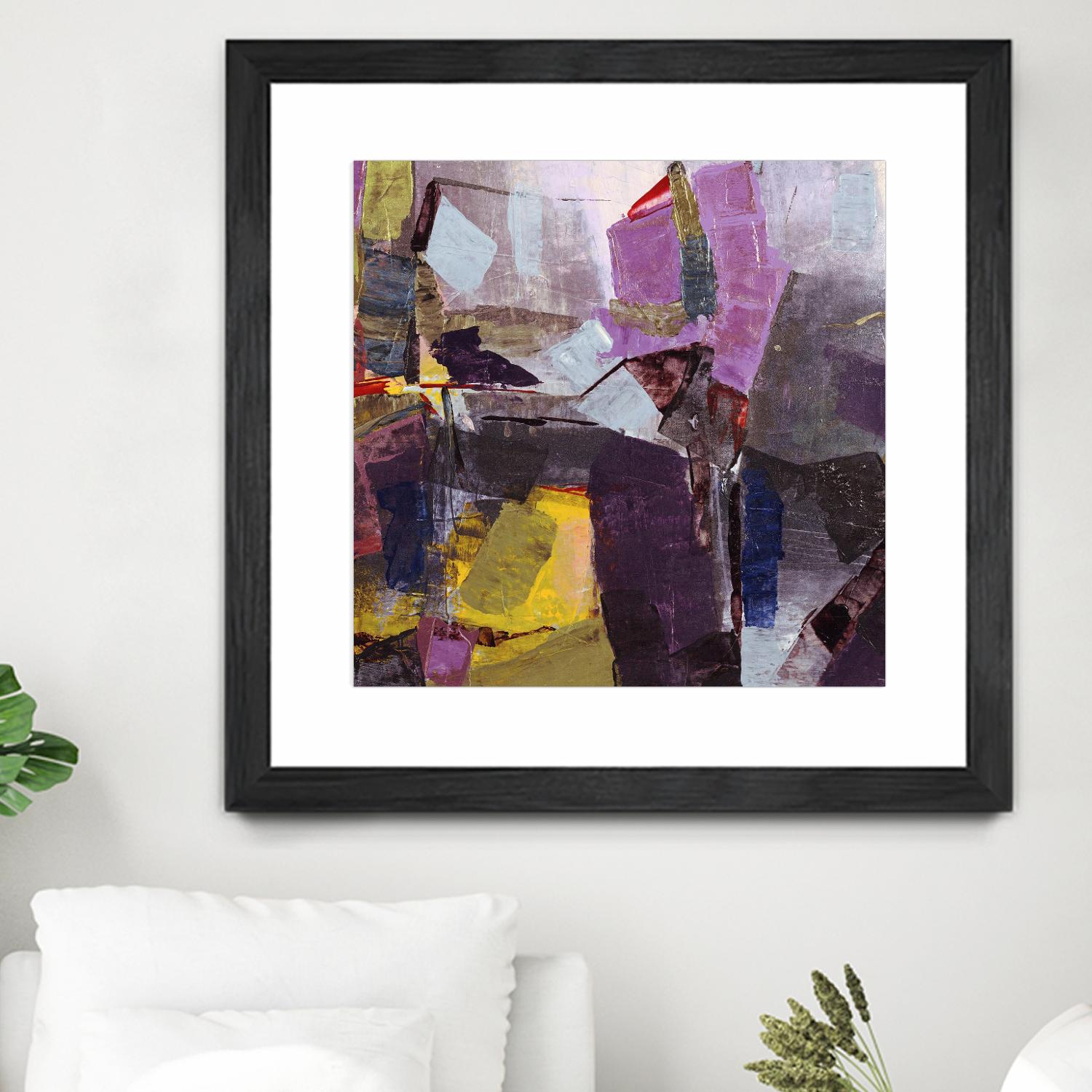 Broadway Nights by Daleno Art on GIANT ART - gold abstract abstrait