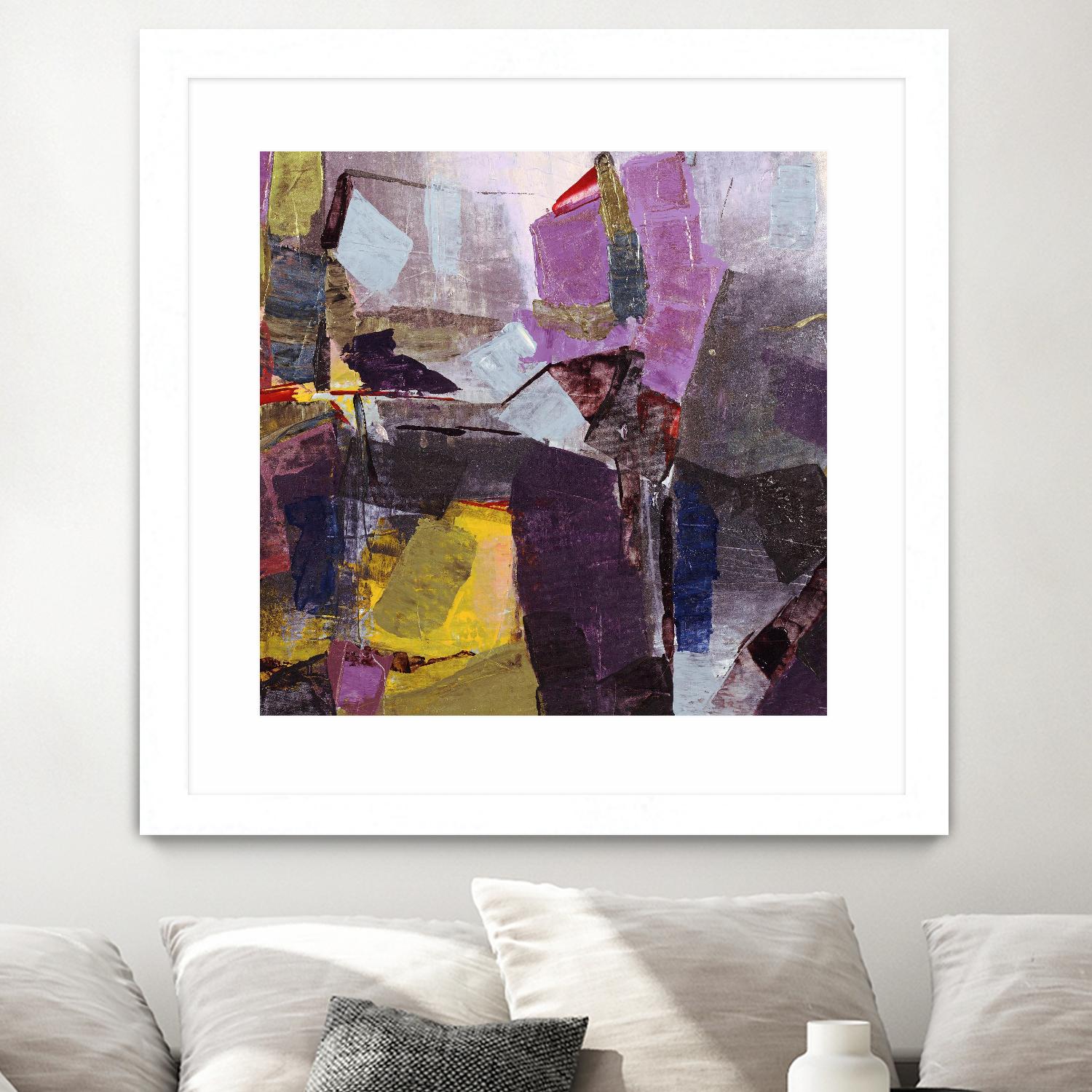 Broadway Nights by Daleno Art on GIANT ART - gold abstract abstrait