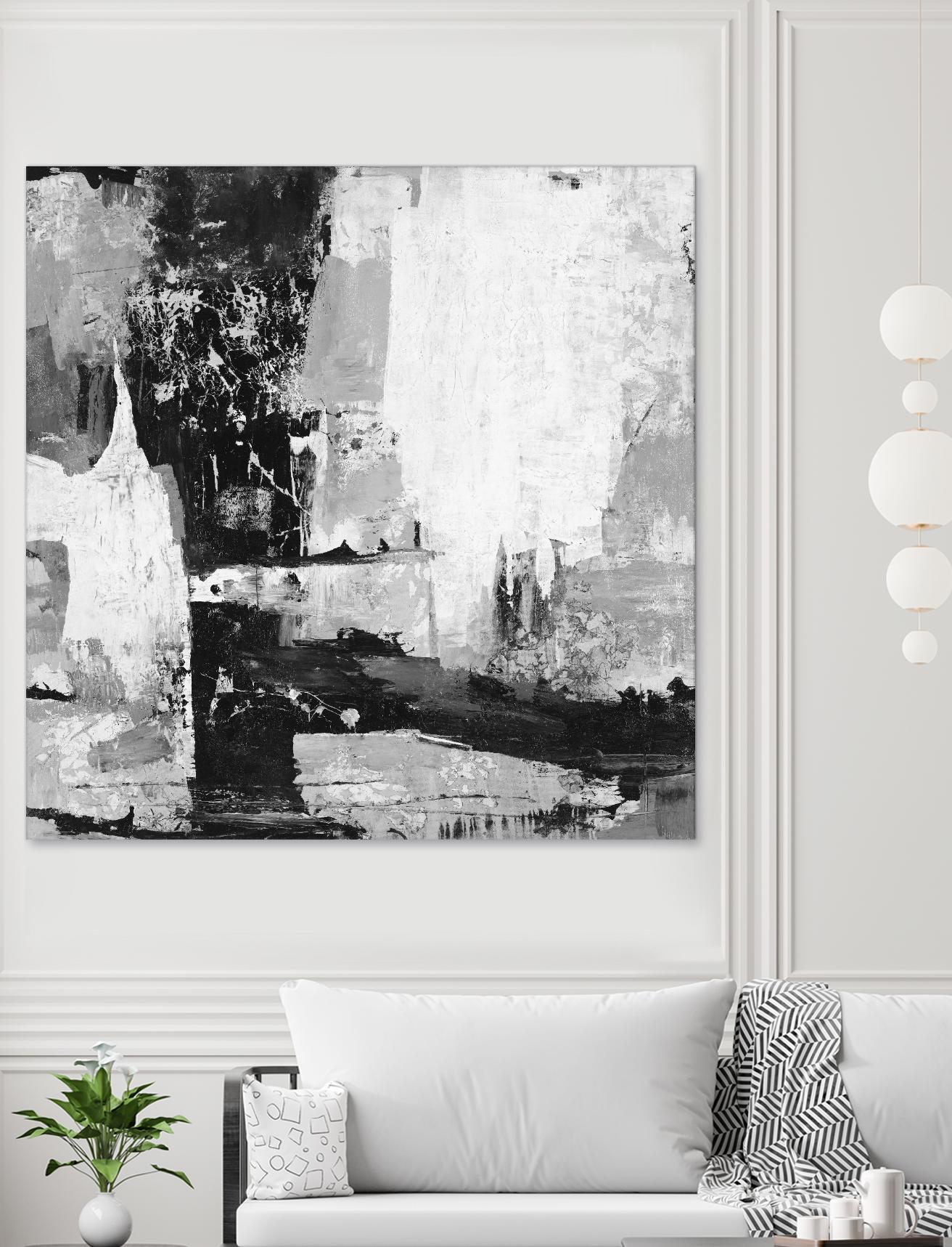 Keep Life Simple by Daleno Art on GIANT ART - abstract