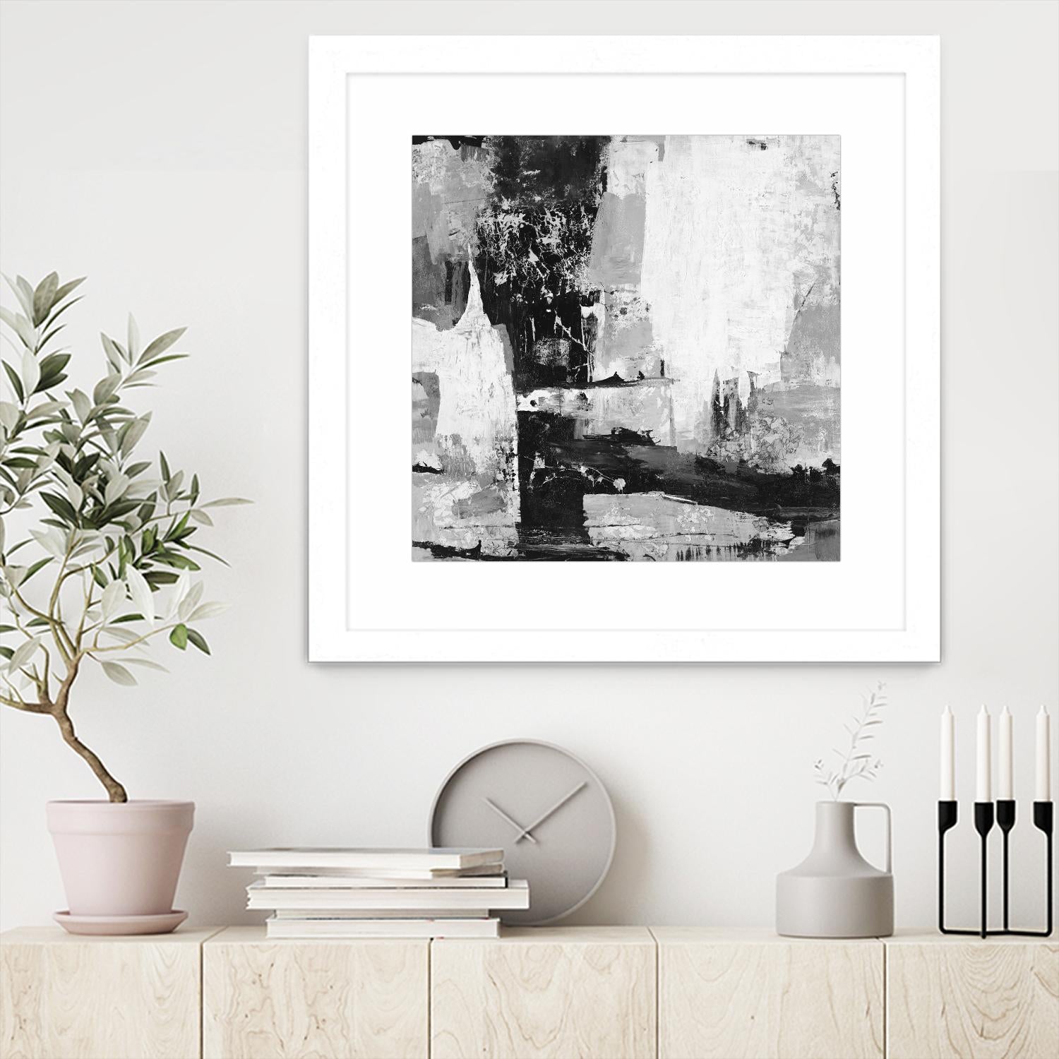 Keep Life Simple by Daleno Art on GIANT ART - abstract