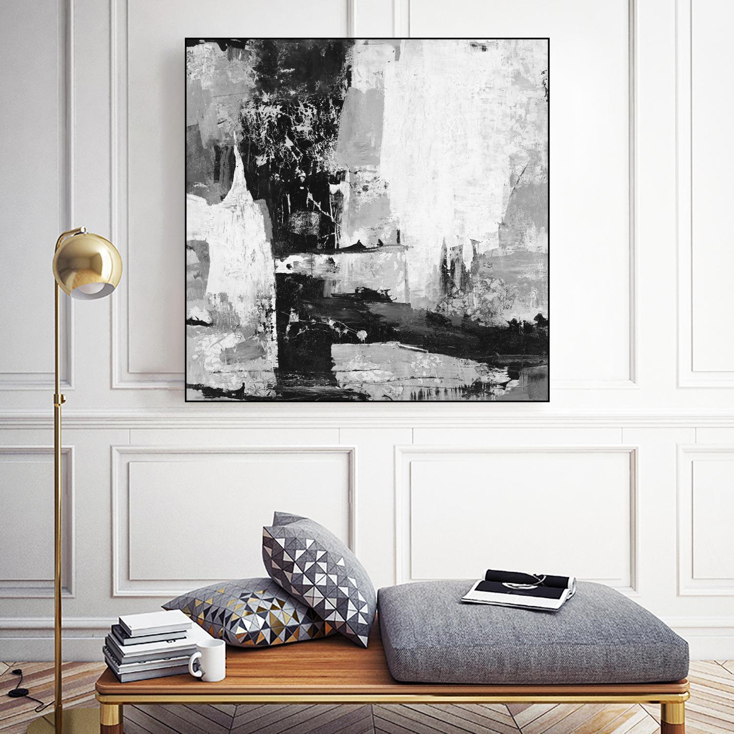 Keep Life Simple by Daleno Art on GIANT ART - abstract